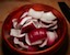 Purple Onions Ready for the Wok